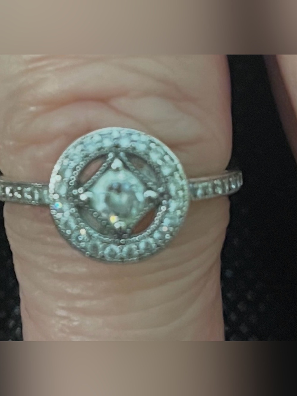 Authentic Pandora Vintage Allure Ring - Picture 2 of 4